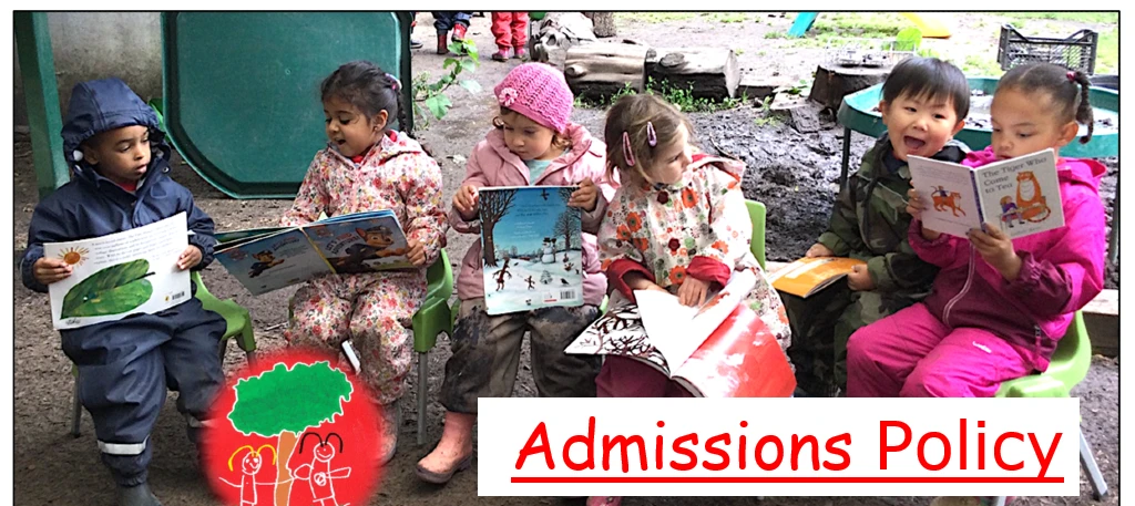 Admission Policy for Mill Grove Pre-school in South Woodford